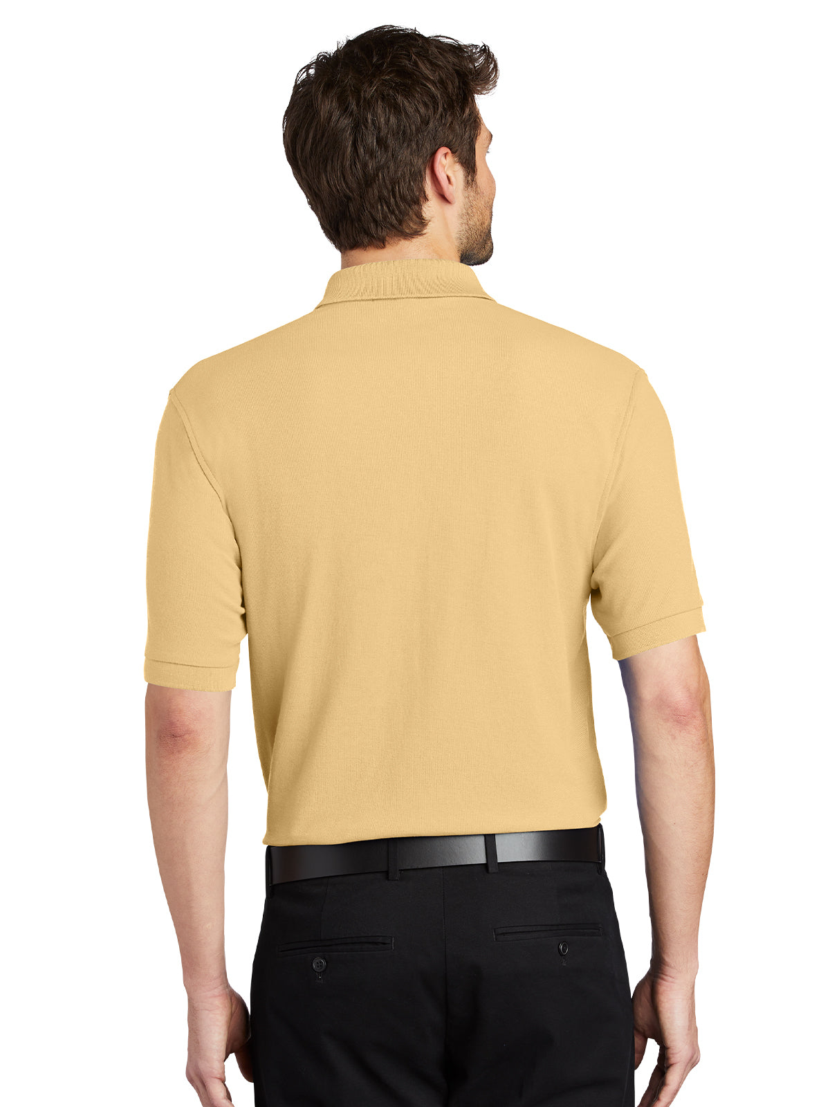 Men's Stretch Pique Polo - K500 - Banana