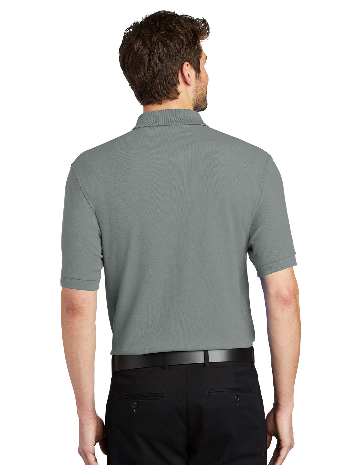 Men's Stretch Pique Polo - K500 - Cool Grey