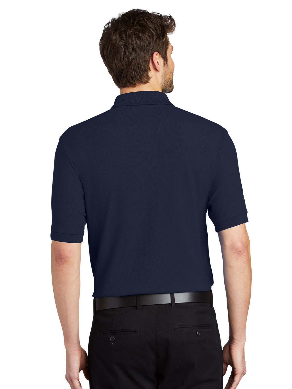 Men's Stretch Pique Polo - K500 - Navy