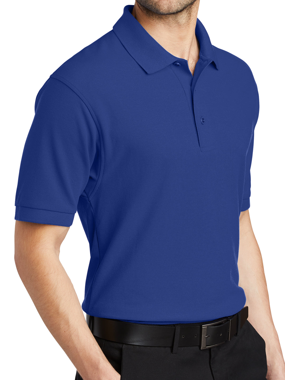 Men's Stretch Pique Polo - K500 - Royal