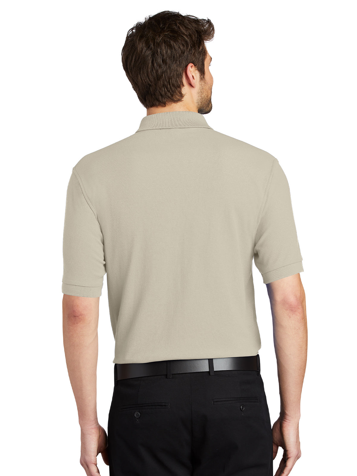 Men's Stretch Pique Polo - K500 - Stone