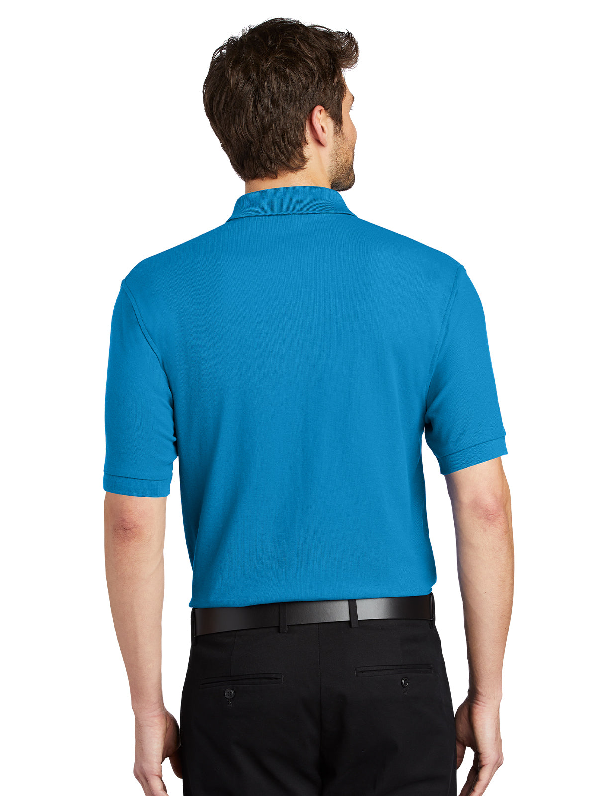 Men's Stretch Pique Polo - K500 - Turquoise