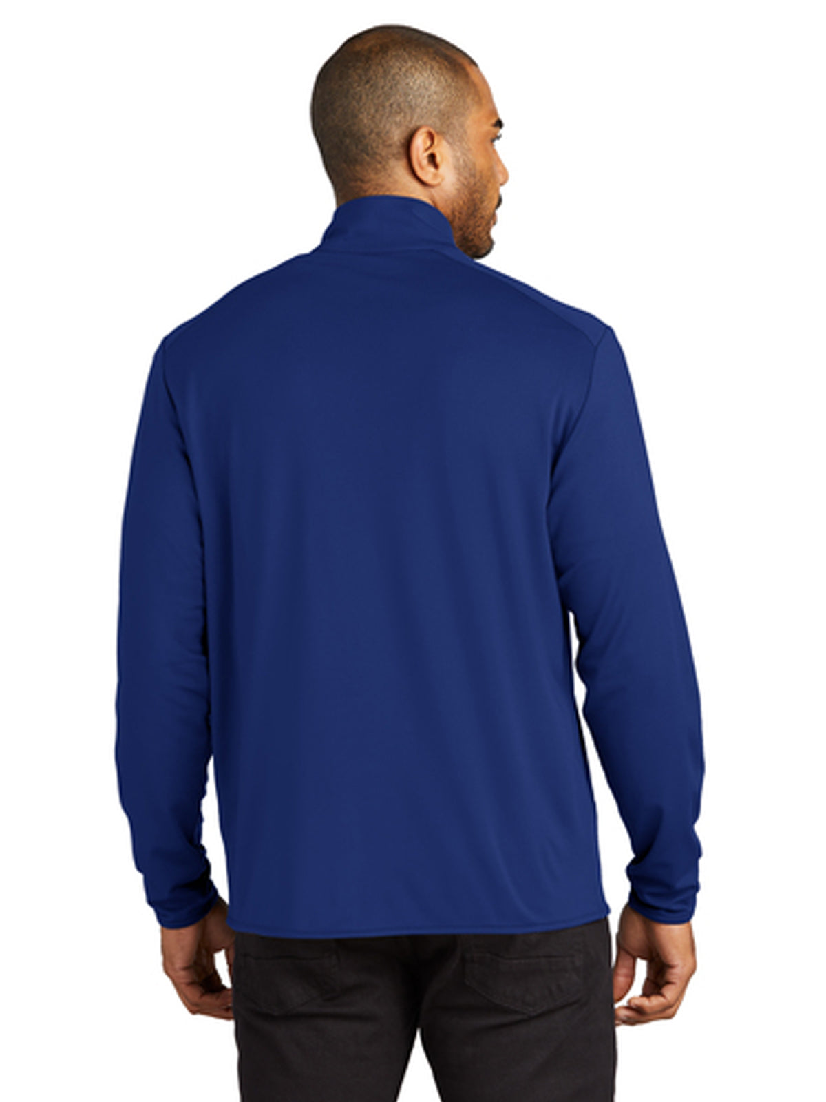 Men's 2-Pocket Stretch Fleece Full-Zip Sweatshirt - K595 - Royal