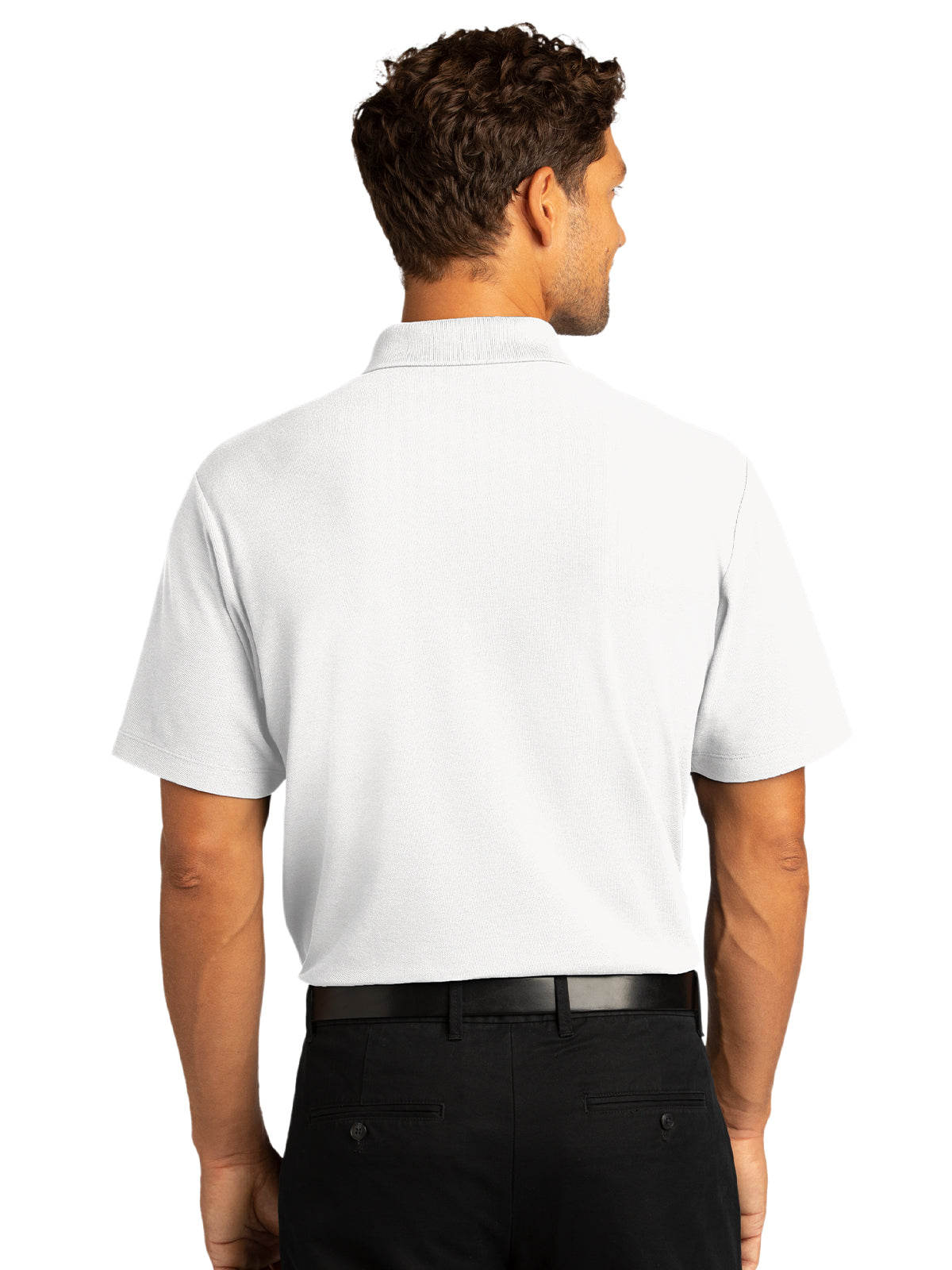 Men's Short Sleeve Polo - K810 - White