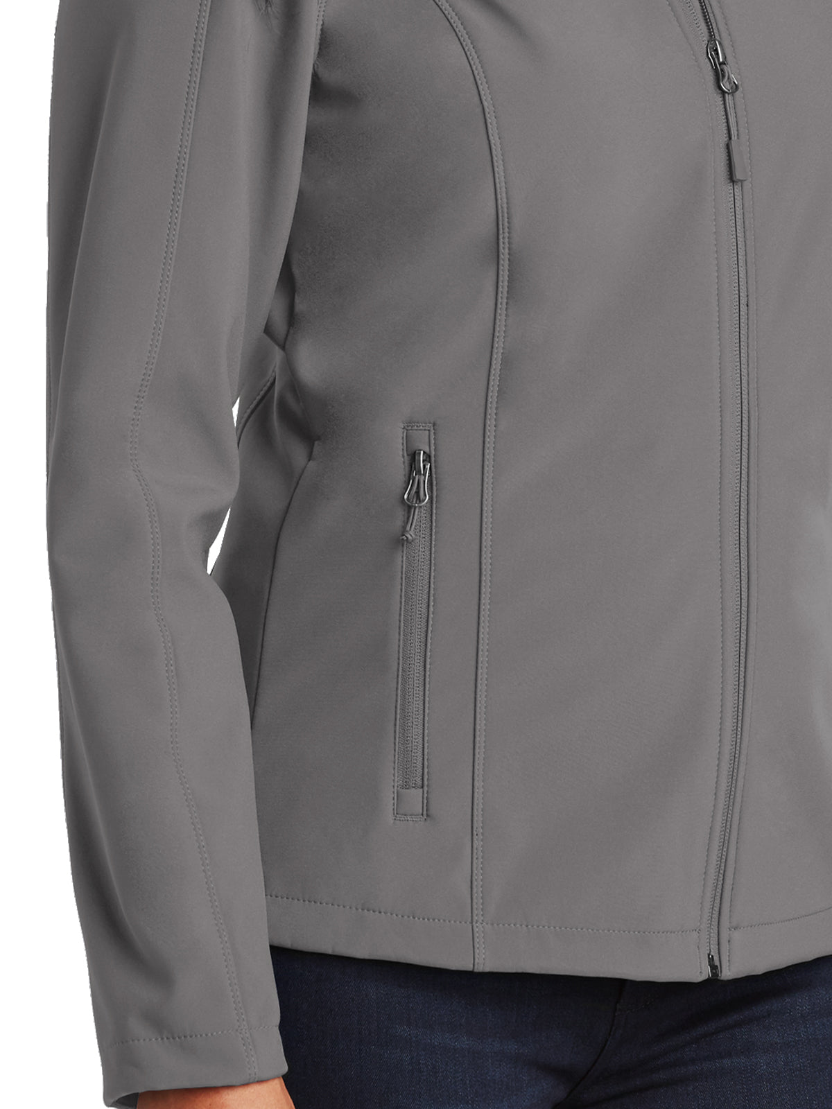 Women's Soft Shell Jacket - L317 - Deep Smoke
