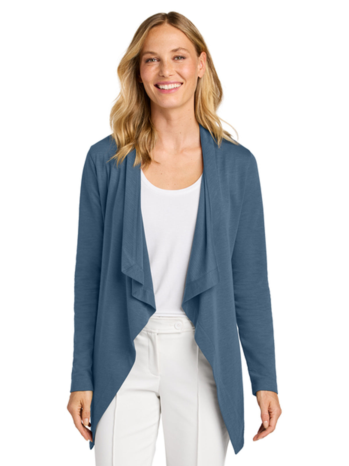 Women’s Breakwater Open Cardigan - LK820 - Dusk Blue