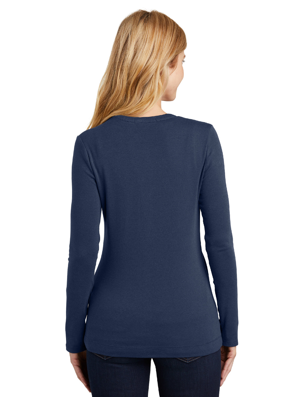 Women's Concept Stretch Button-Front Cardigan - LM1008 - Dress Blue Navy