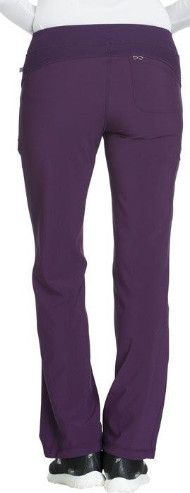 Women's 4-Pocket Low Rise Pant - 1123A - Eggplant