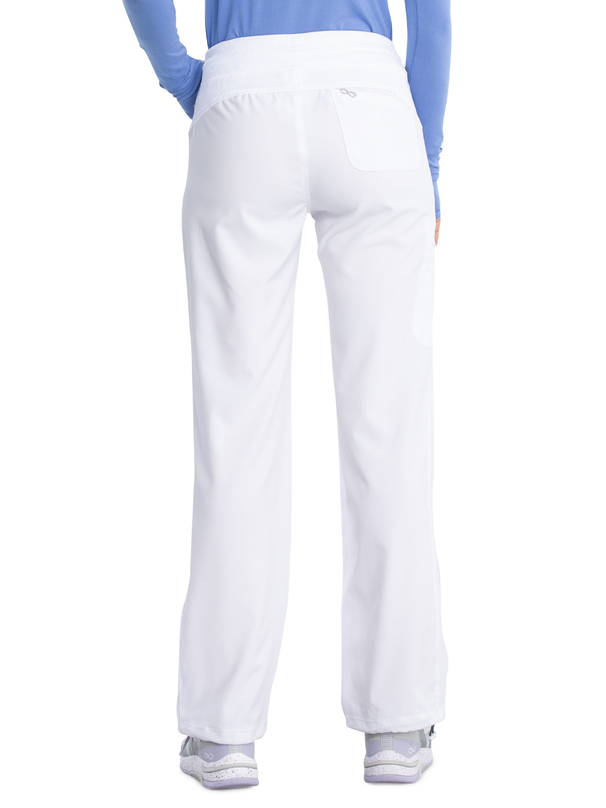 Women's 4-Pocket Low Rise Pant - 1123A - White