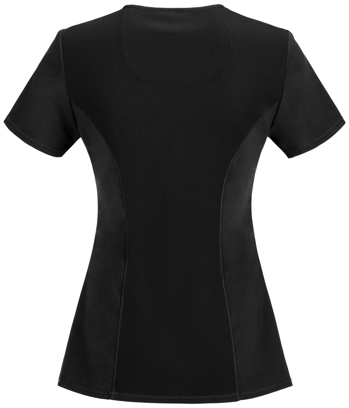 Women's 4-Pocket Mock Wrap Top - 2625A - Black