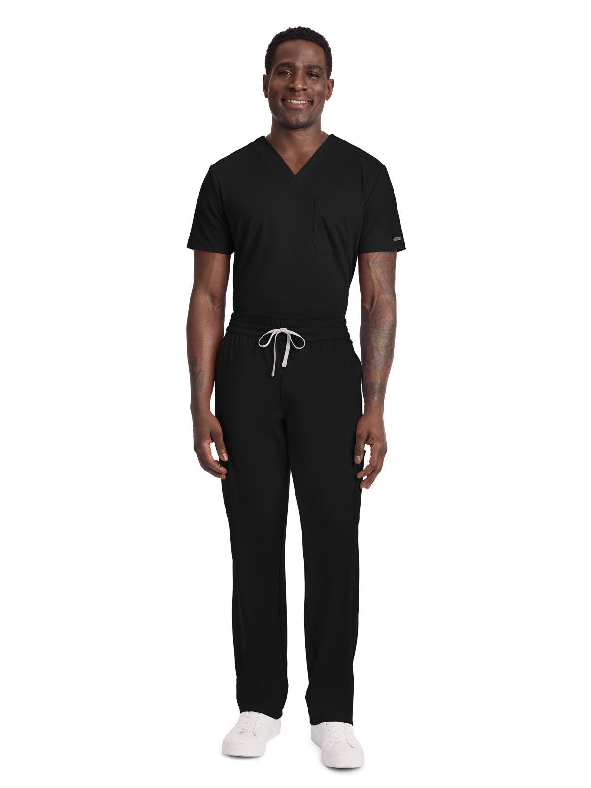 Men's 5-Pocket Straight Leg Pant - CK036 - Black