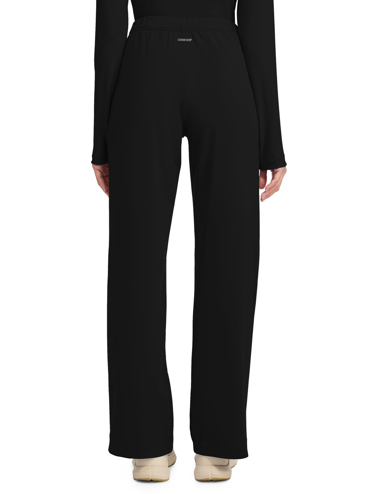Women's 3-Pocket Wide Leg Pant - CK162 - Black