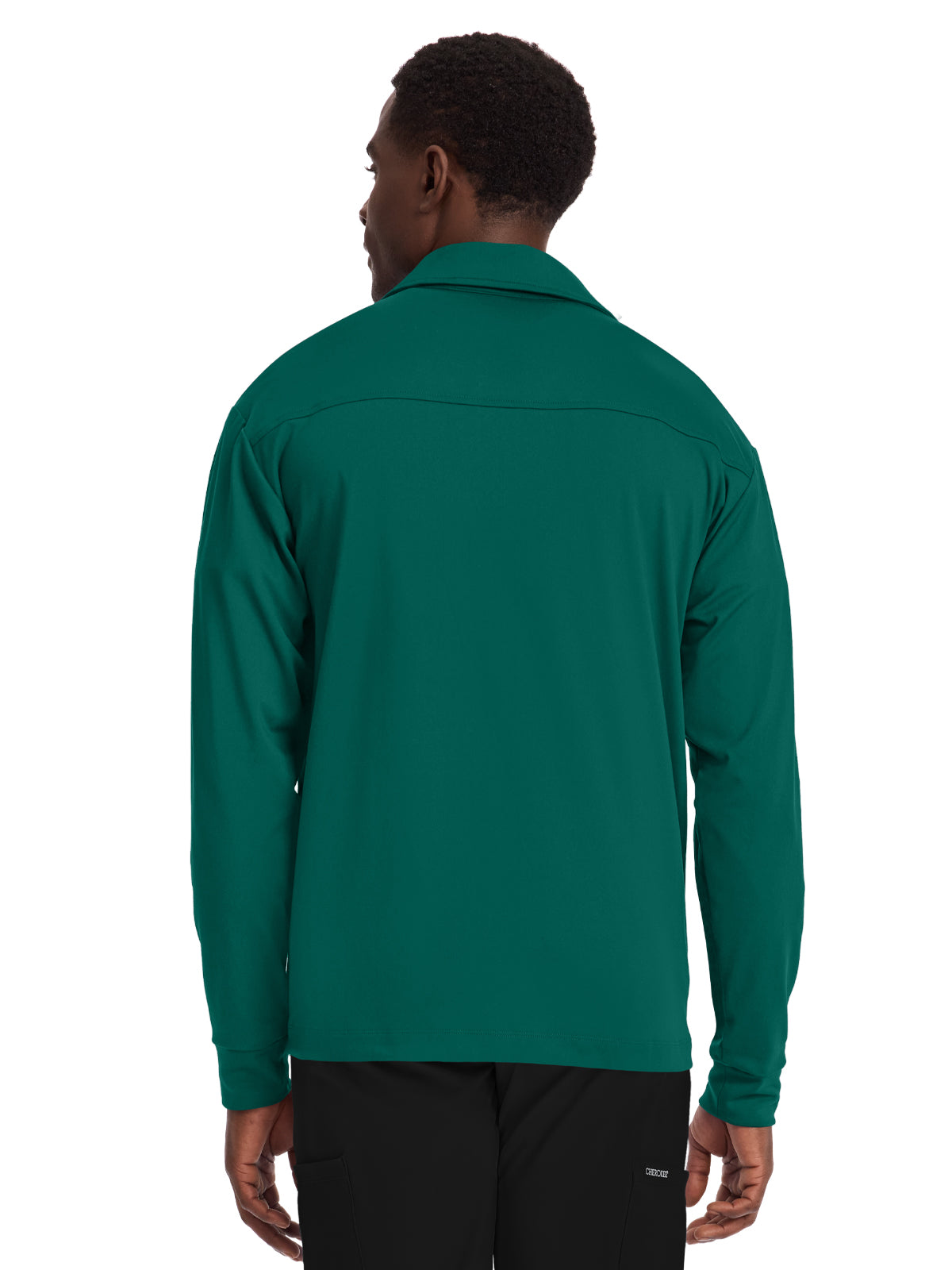 Men's 3-Pocket Warm-Up Jacket - CK354 - Hunter