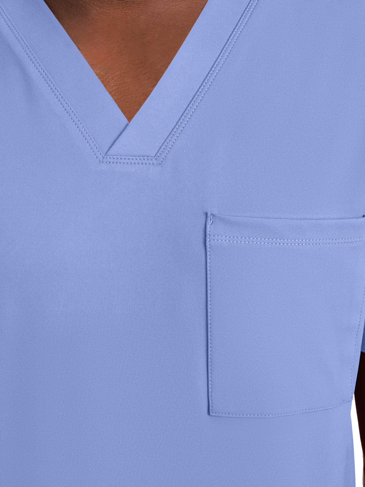 Men's 1-Pocket Tuck-In Top - CK834 - Ciel