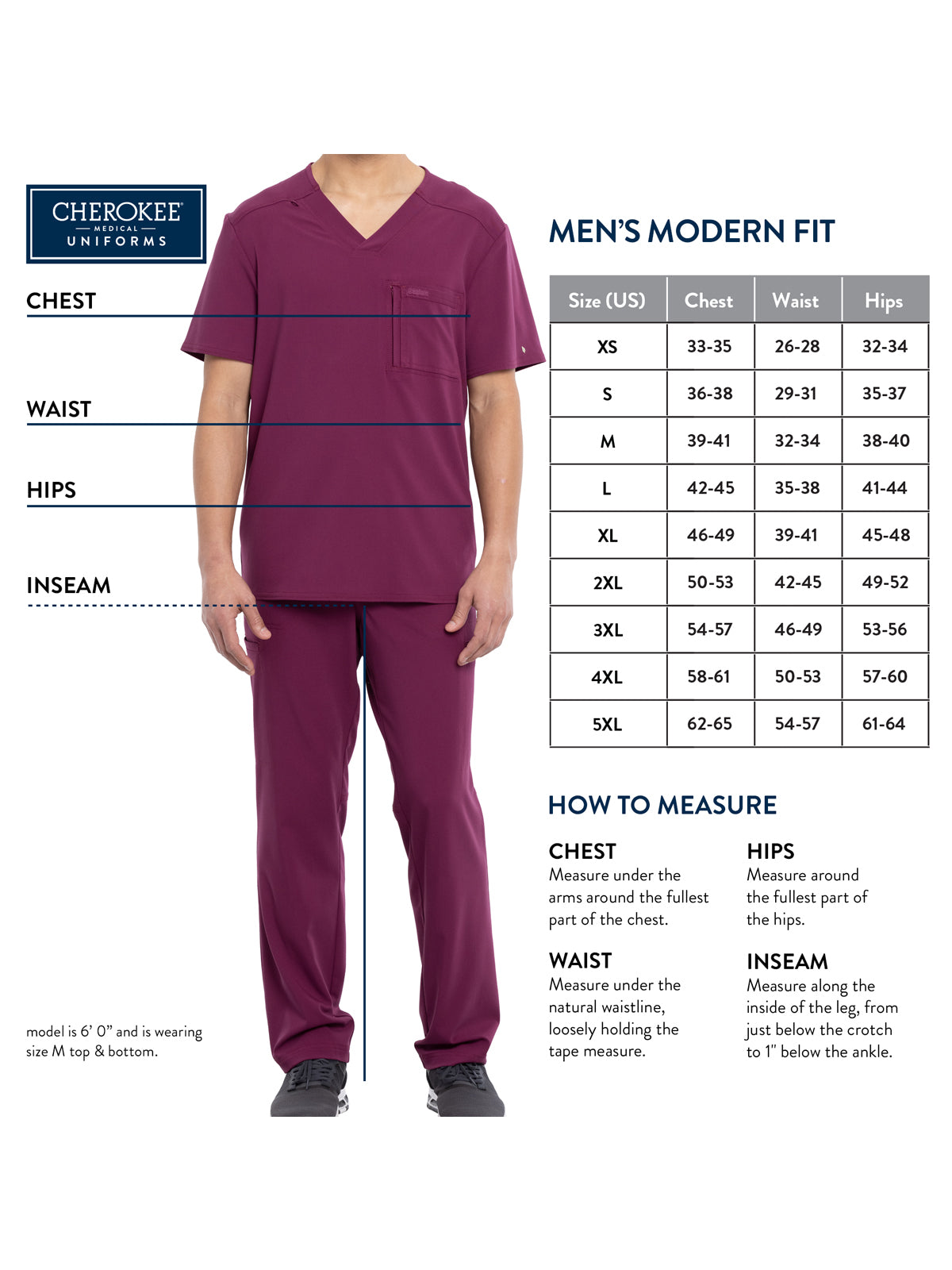 Men's 1-Pocket Tuck-In Top - CK834 - Black