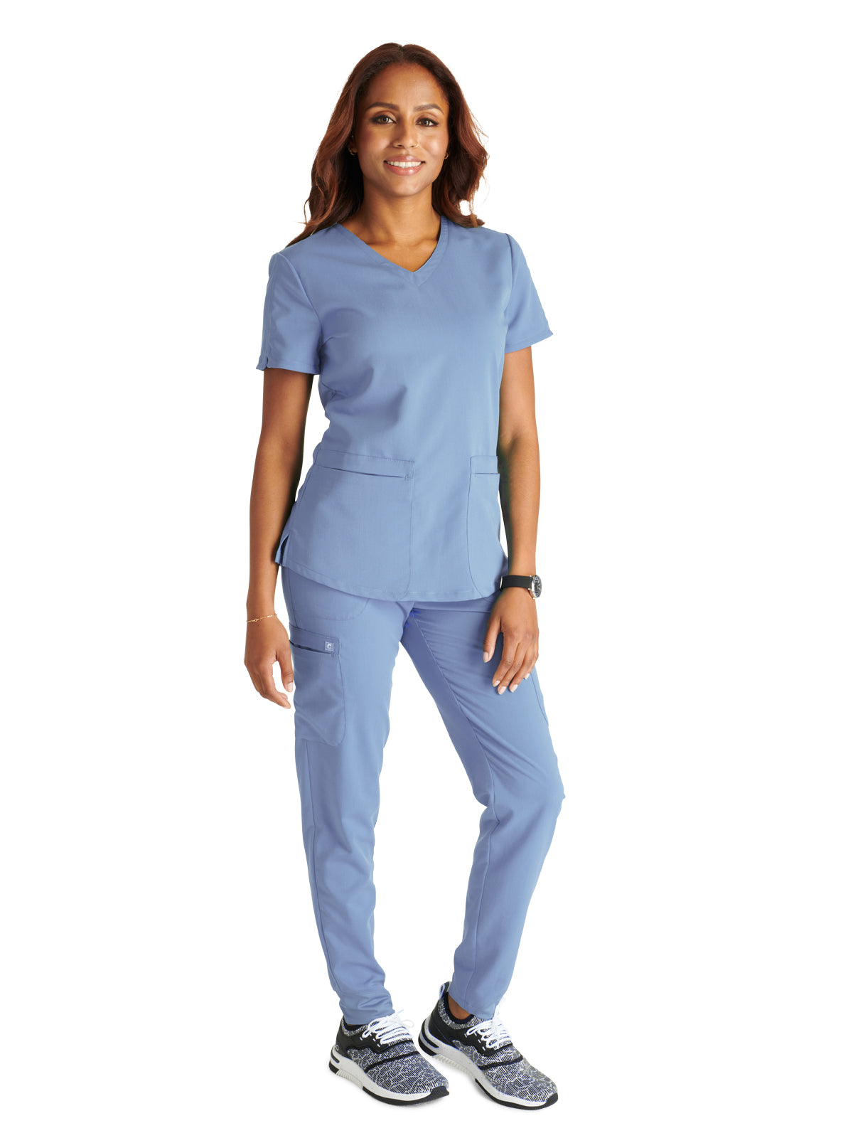 Women's V-Neck Top - CK837A - Ciel