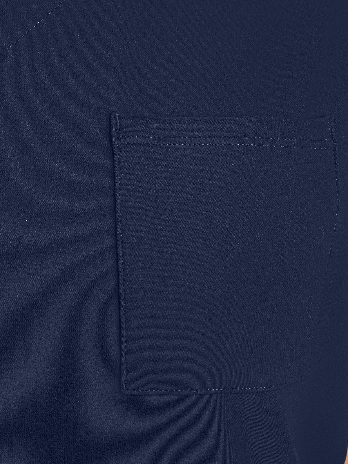 Women's 3-Pocket V-Neck Tunic Top - CK863 - Navy