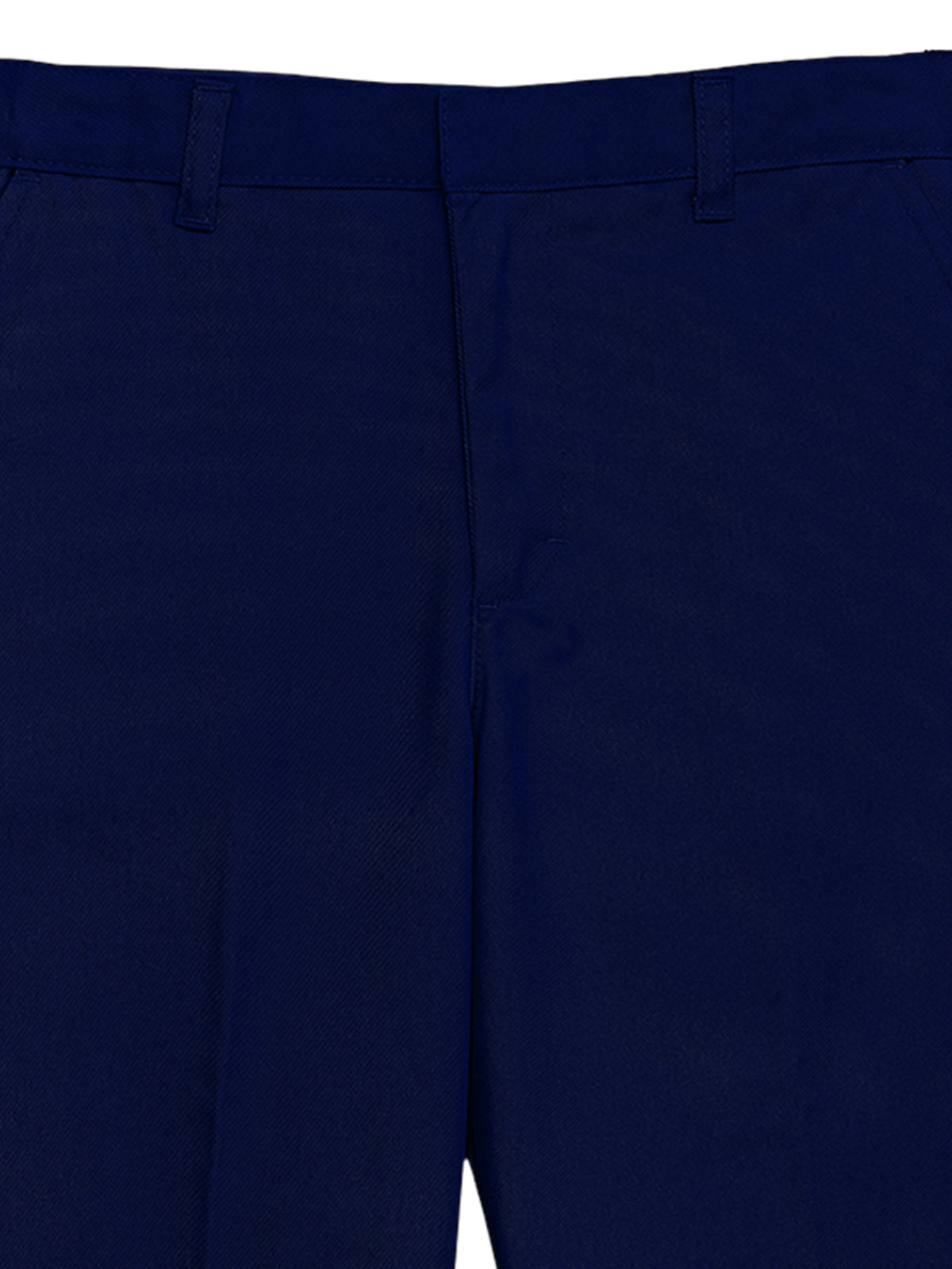 Boy's 4-Pocket Flat Front Husky Pant - CR032H - Dark Navy