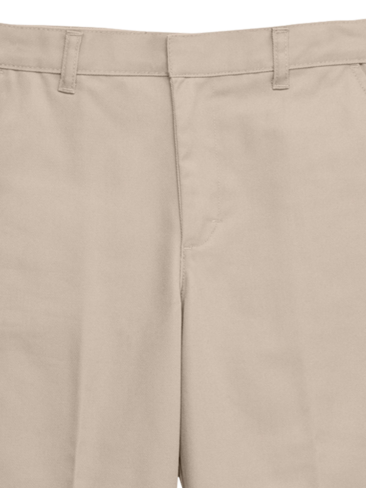 Boy's 4-Pocket Flat Front Husky Pant - CR032H - Khaki