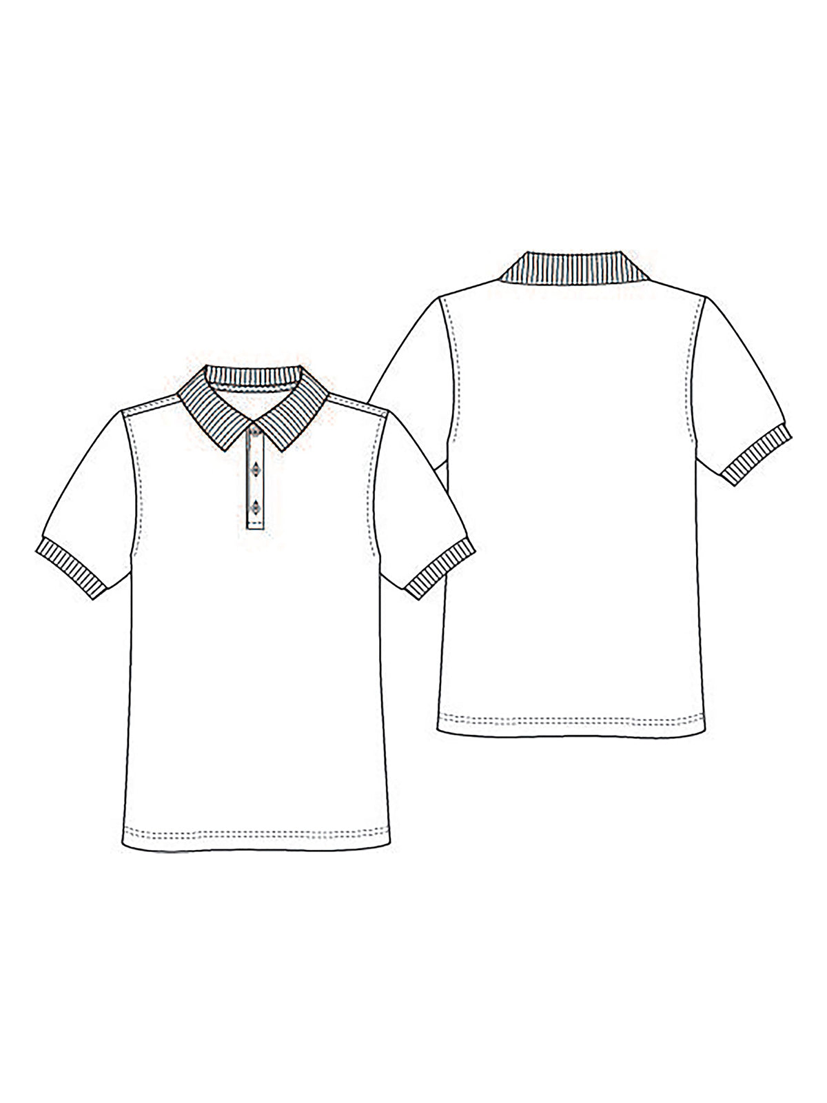 Unisex Adult Short Sleeve Interlock Polo - CR891X - Red