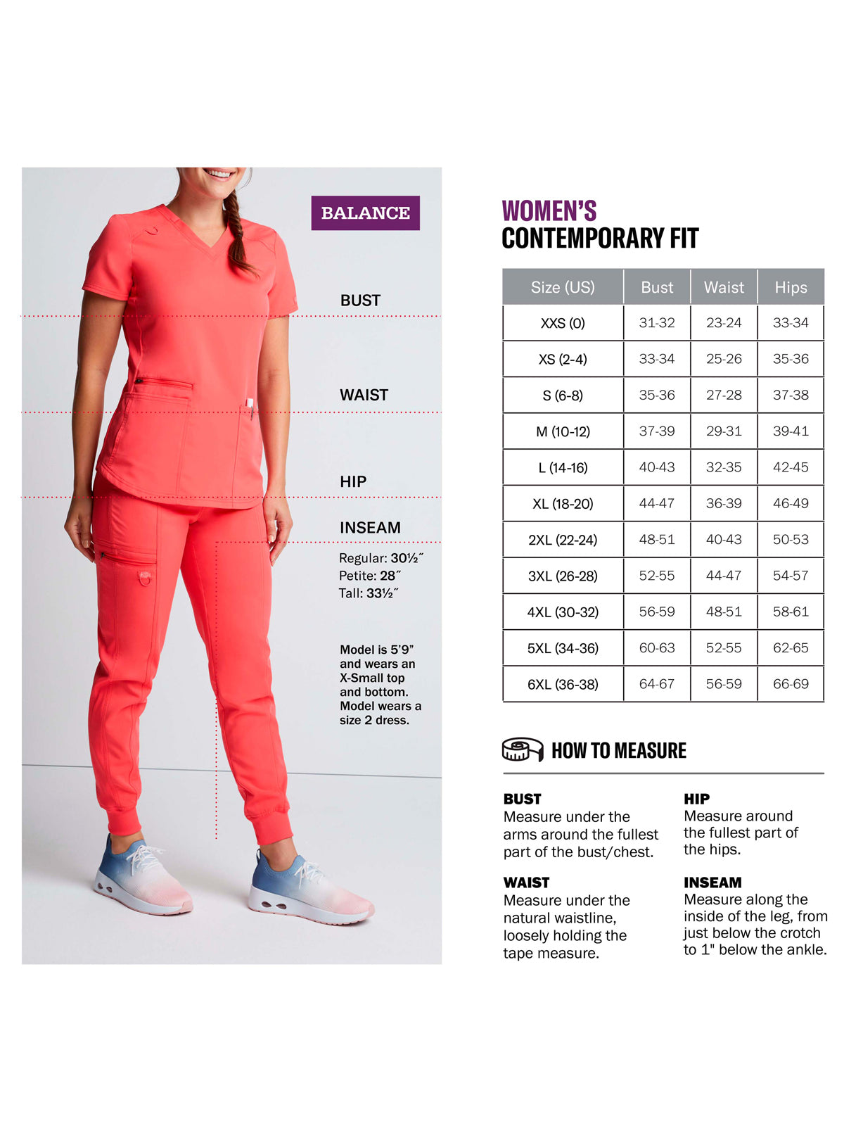 Women's 4-Pocket V-Neck Top - DK678 - Royal