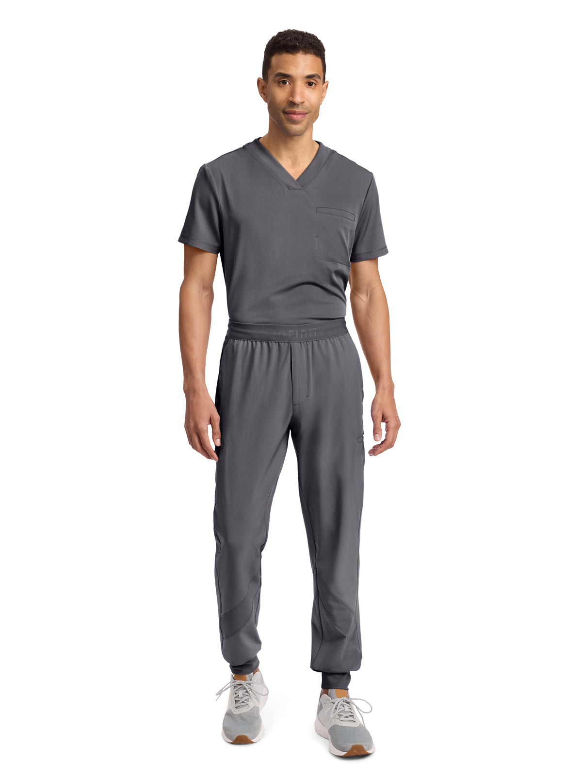 Men's 5-Pocket Jogger Pant - IN016A - Pewter
