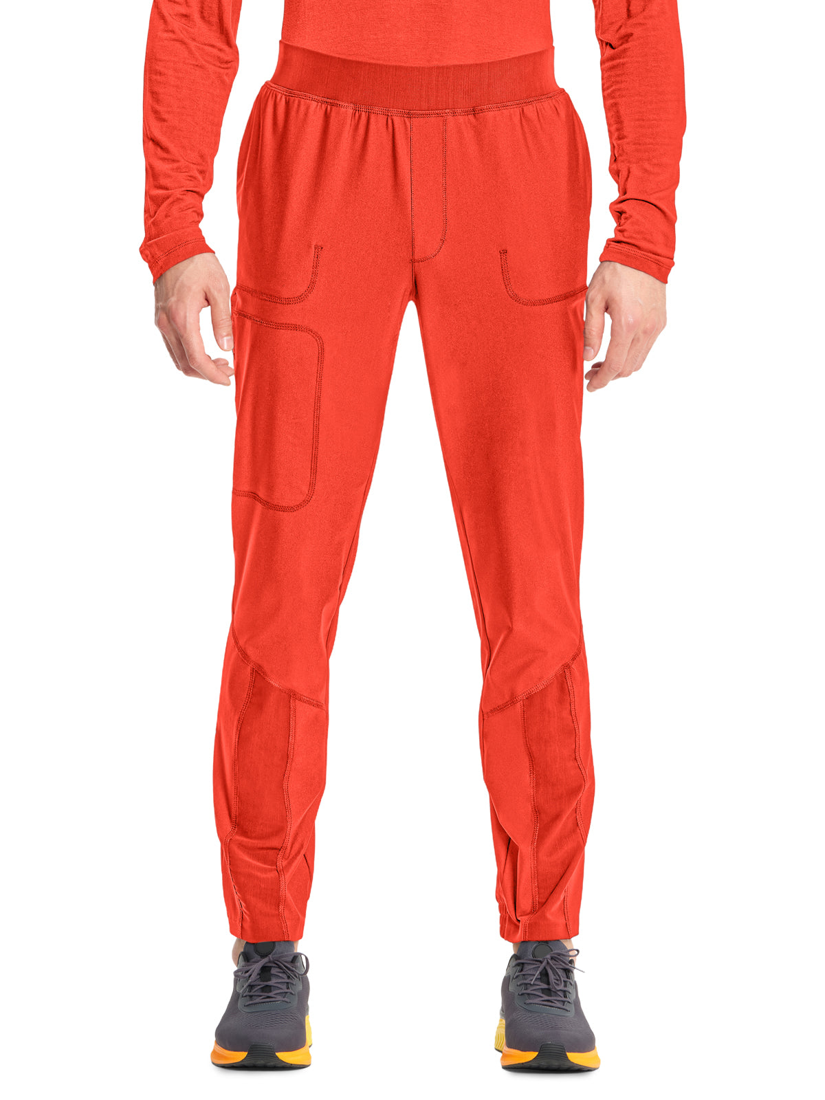 Men's 4-Pocket Natural Rise Jogger Pant - IN022A - Fire Bird