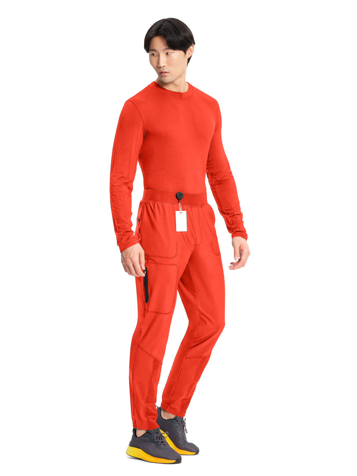 Men's 4-Pocket Natural Rise Jogger Pant - IN022A - Fire Bird