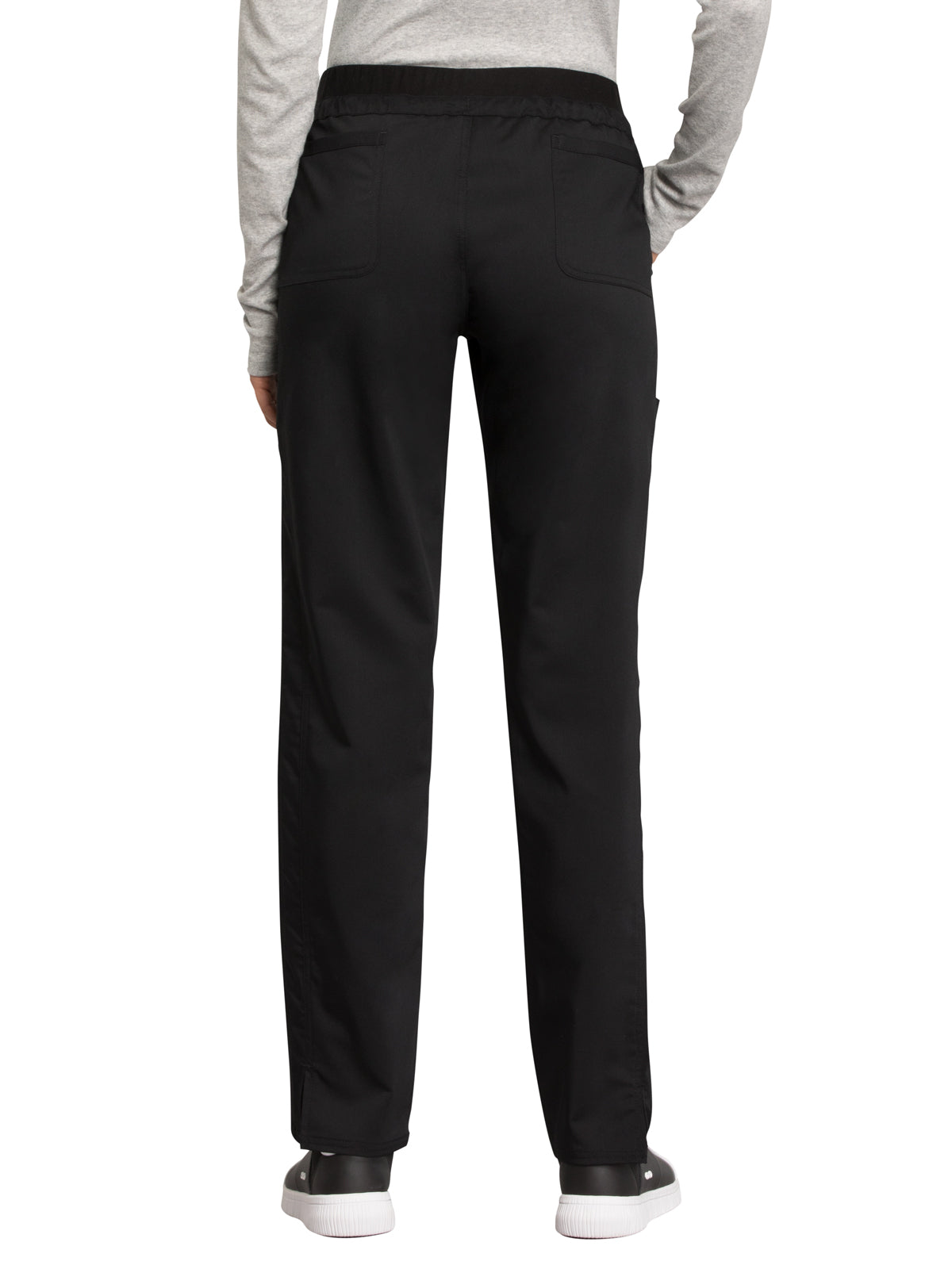 Women's 5-Pocket Tapered Leg Pant - WW105 - Black