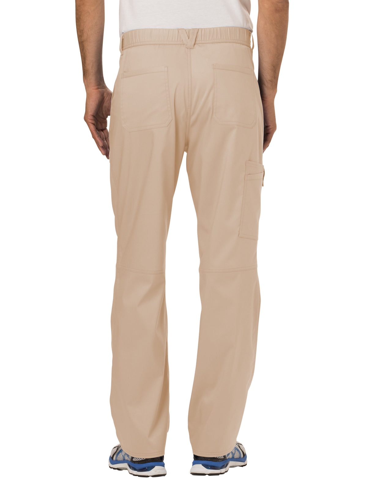 Men's 7-Pocket Fly Drawstring Front Pant - WW140 - Khaki