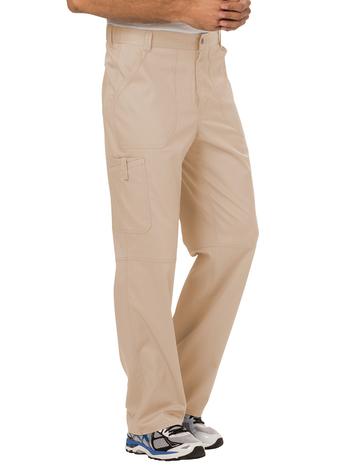 Men's 7-Pocket Fly Drawstring Front Pant - WW140 - Khaki