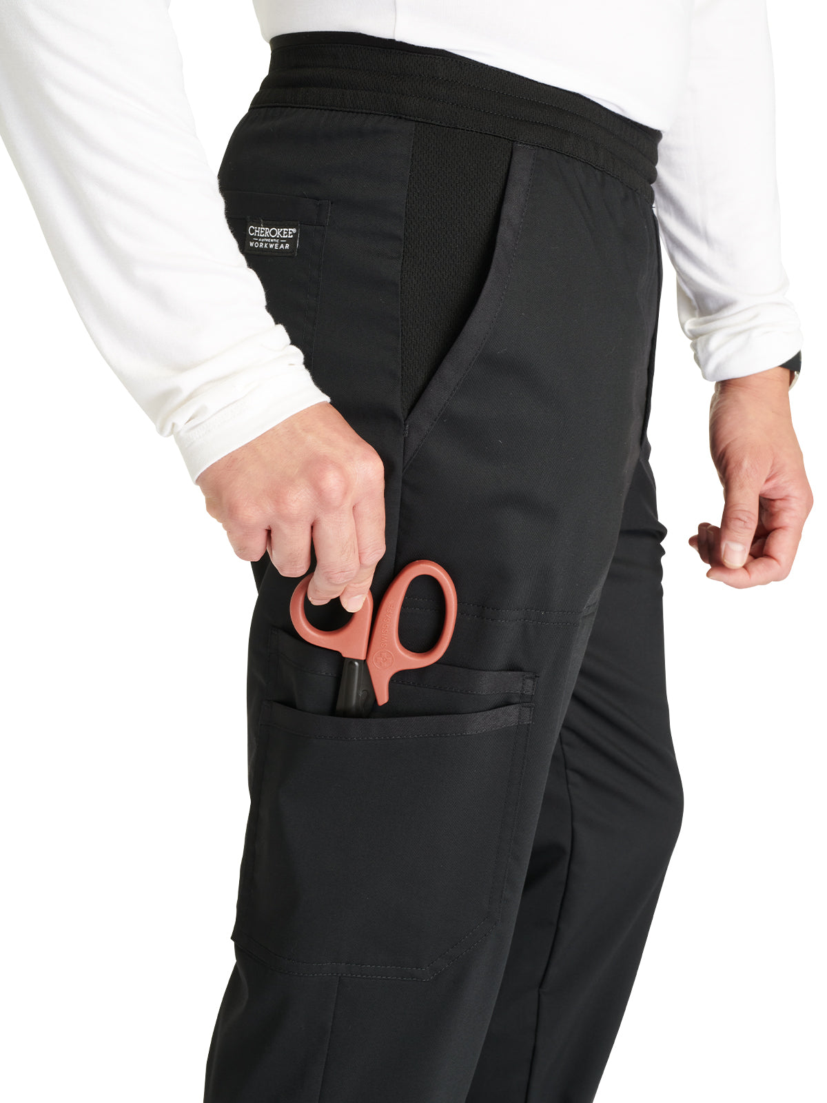 Men's 6-Pocket Jogger Pant - WW251 - Black
