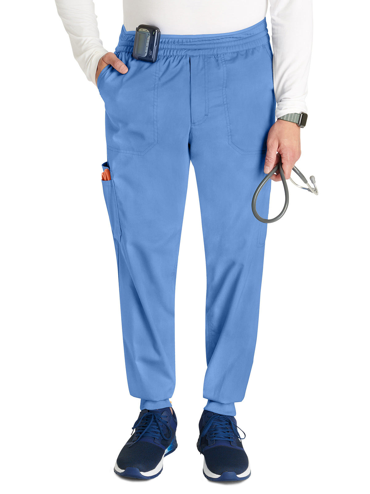 Men's 6-Pocket Jogger Pant - WW251 - Ciel