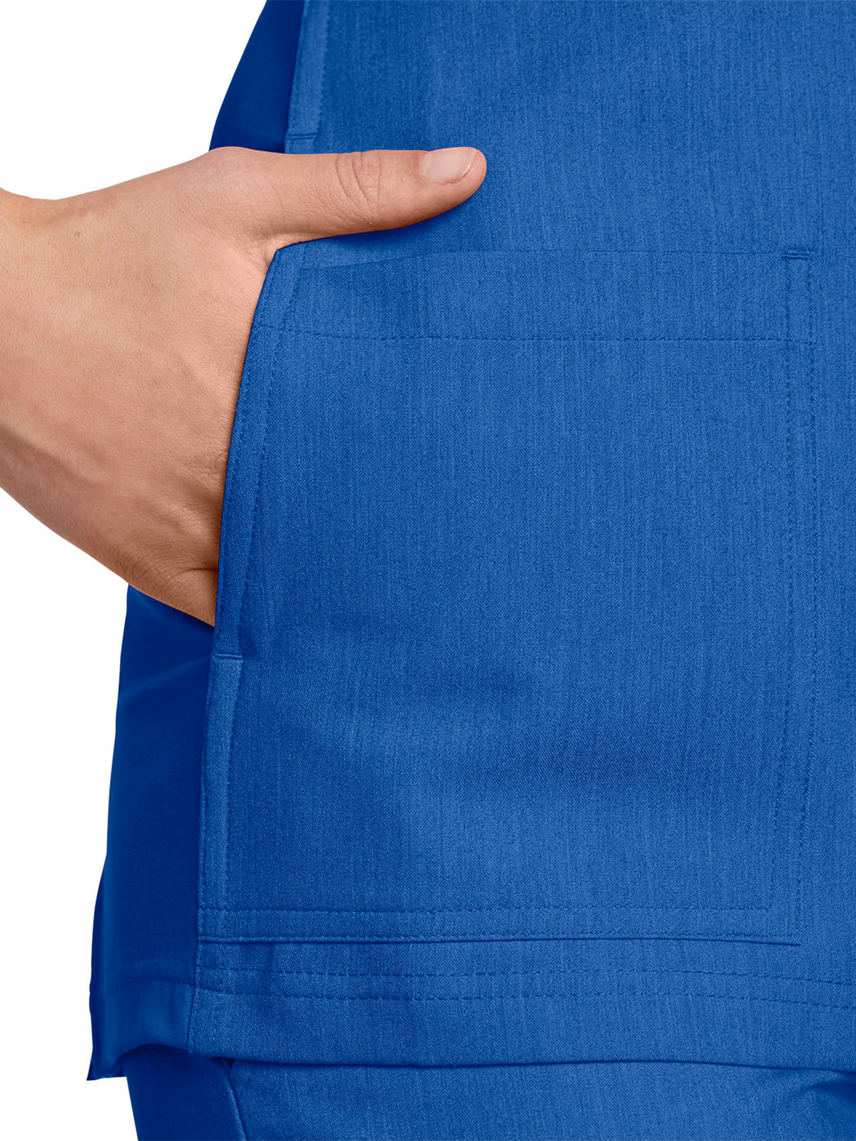 Women's 4-Pocket V-Neck Top - 950 - Royal