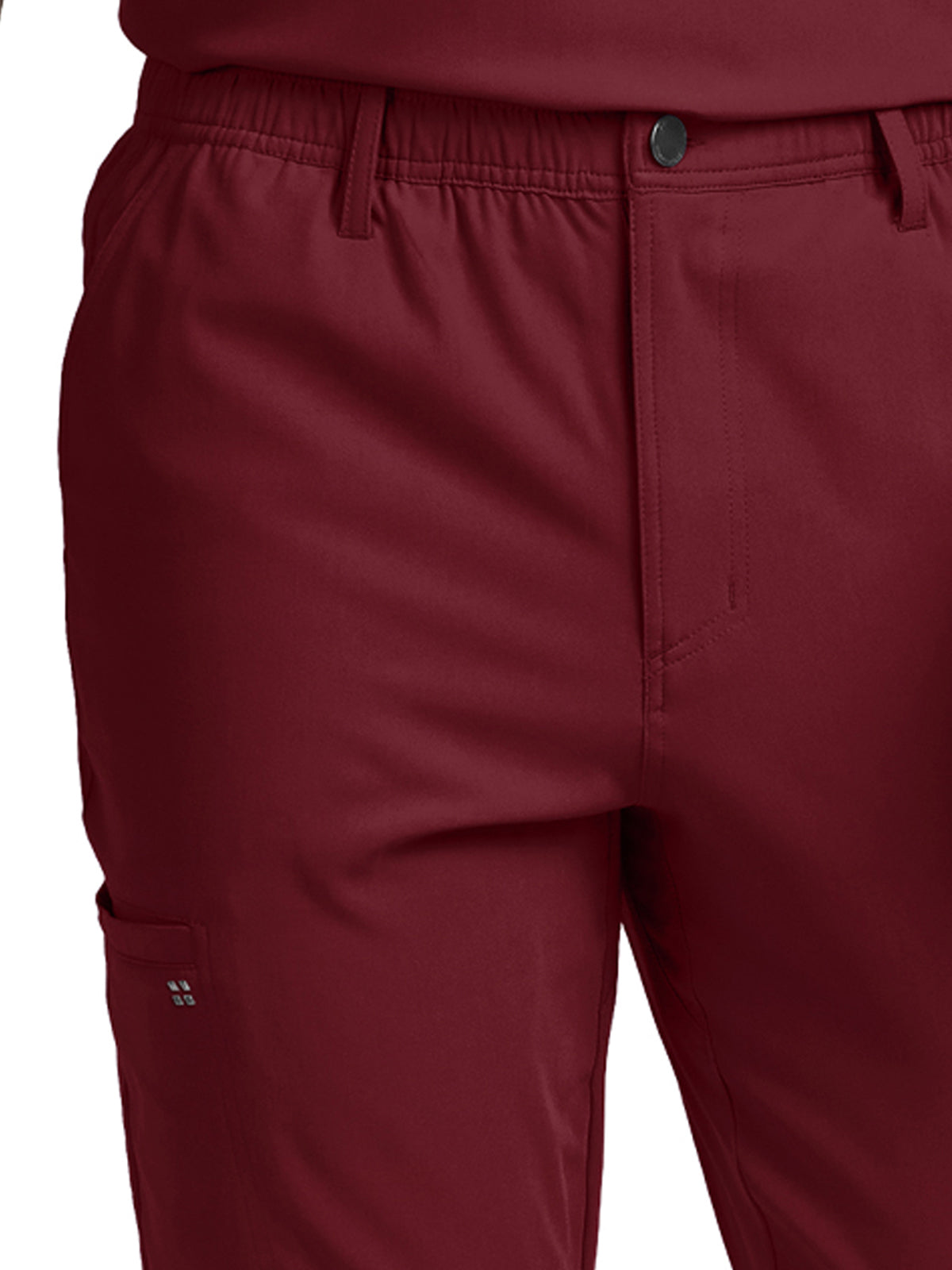 Men's 7-Pocket Tapered Leg Cargo Pant - WB418 - Wine