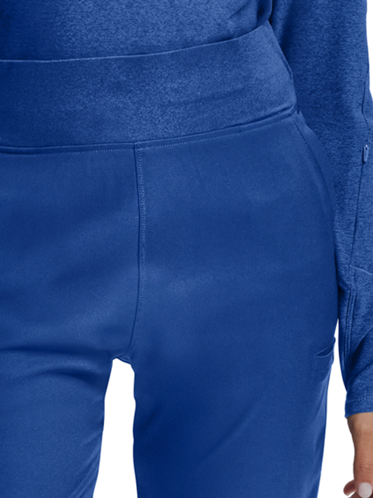 Women's Knitted Waistband Jogger Pant - WB420 - Royal