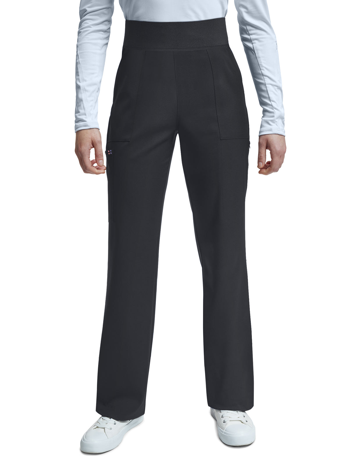 Women's Wide-Leg 6-Pocket Pant - WB421 - Pewter