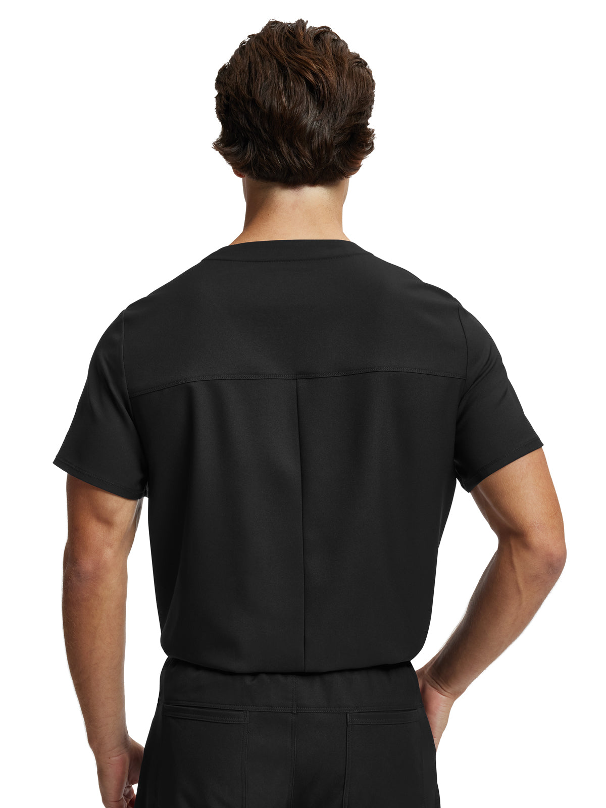 Men's Tuck-In V-Neckline Top - WT150 - Black
