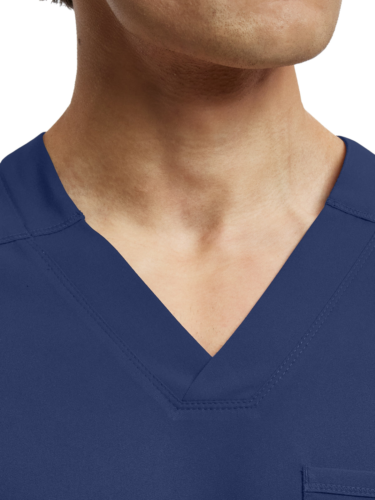 Men's Tuck-In V-Neckline Top - WT150 - Navy
