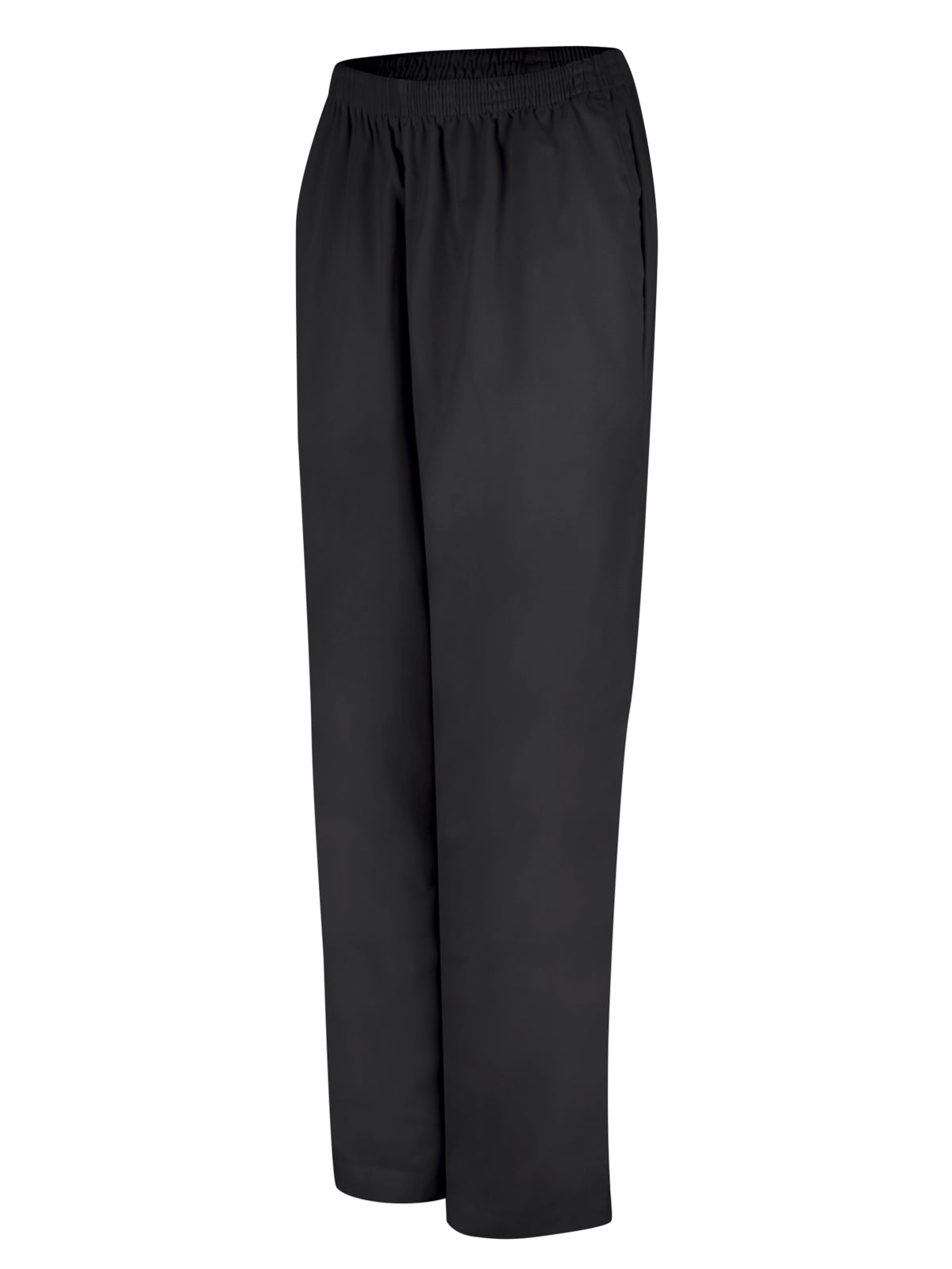 Women's Easy Wear Poplin Slacks - 2P11 - Black