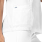 Women's Lapel Collar Top - 2629 - White