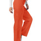 Unisex Natural-Rise Drawstring Tapered Leg Pant - 504 - Mandarin Orange