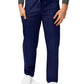 Unisex Natural-Rise Drawstring Tapered Leg Pant - 504 - Navy