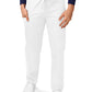 Unisex Natural-Rise Drawstring Tapered Leg Pant - 504 - White