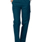 Women's Natural-Rise Multipocket Cargo Tapered Leg Pant - 506 - Caribbean Blue