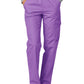 Women's Natural-Rise Multipocket Cargo Tapered Leg Pant - 506 - Lavender
