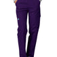 Women's Natural-Rise Multipocket Cargo Tapered Leg Pant - 506 - Purple