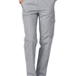 Women's Natural-Rise Multipocket Cargo Tapered Leg Pant - 506 - Silver Gray