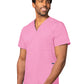 Unisex 3-Pocket V-Neck Top - 601 - Sherbet