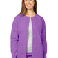 Women's Round Neck Jacket - 602 - Lavender